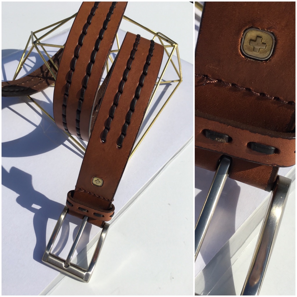 Wenger Genuine Leather Belt
